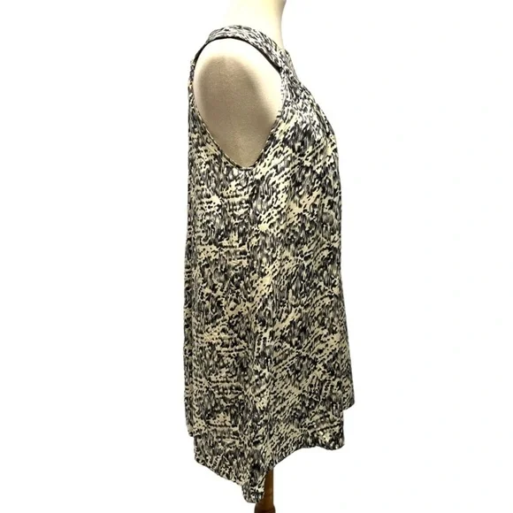 Jenni Kayne Silk Animal PrintMini Dress Women’s Medium - Picture 6 of 11